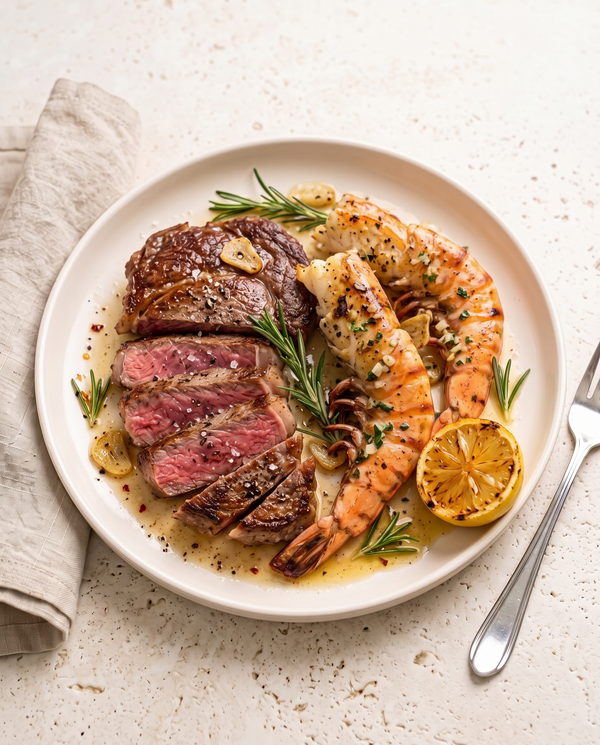 Surf & Turf aus der Gusspfanne