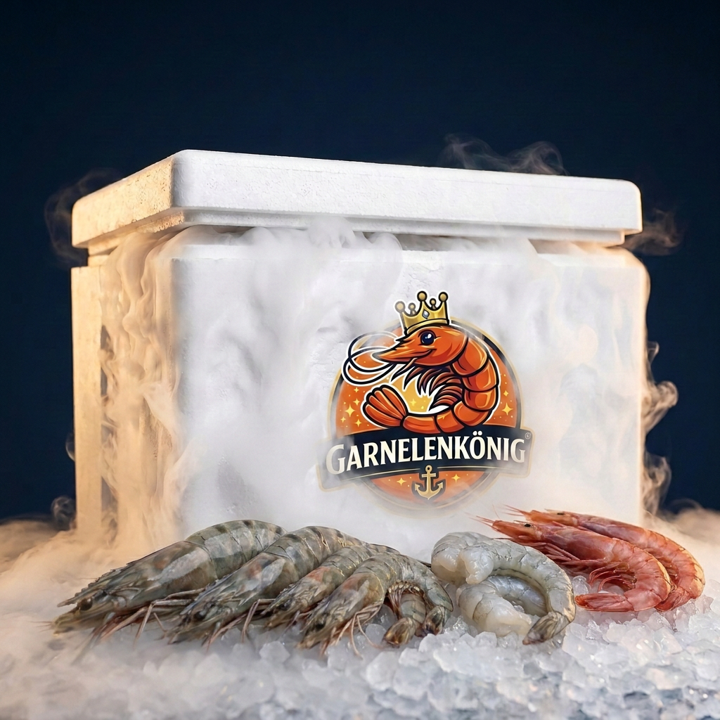 Black Tiger & Arg. Rotgarnele 8/12 + 16/20 – 4 kg Tasting Mix